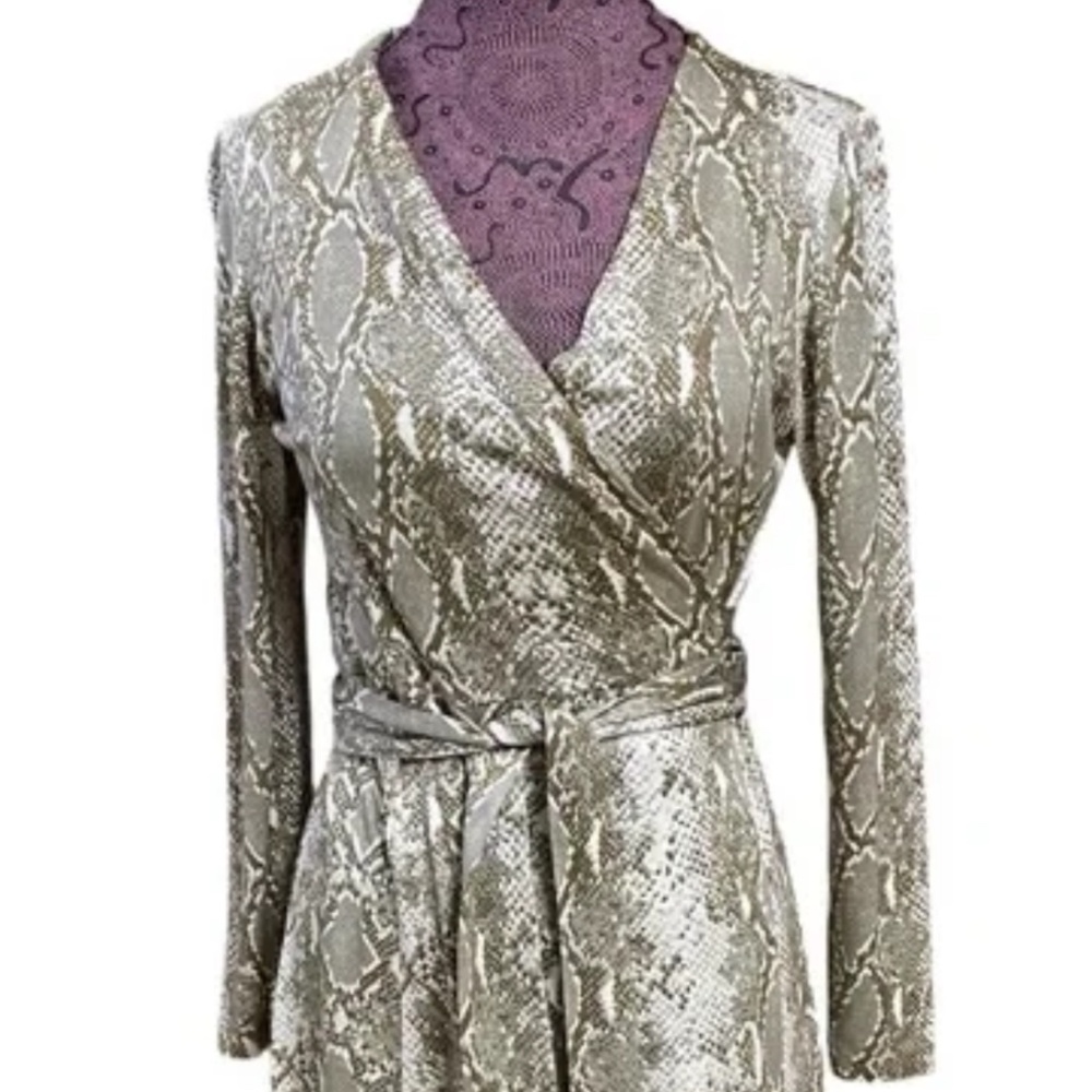 DVF Silk Wrap Dress